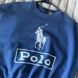 Ralph Lauren Navy Polo crewneck